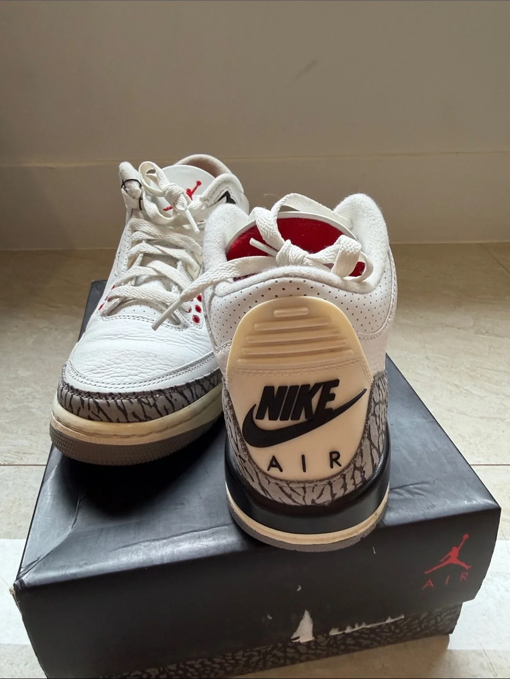Jordan Men’s Sneakers White/Black/Cement